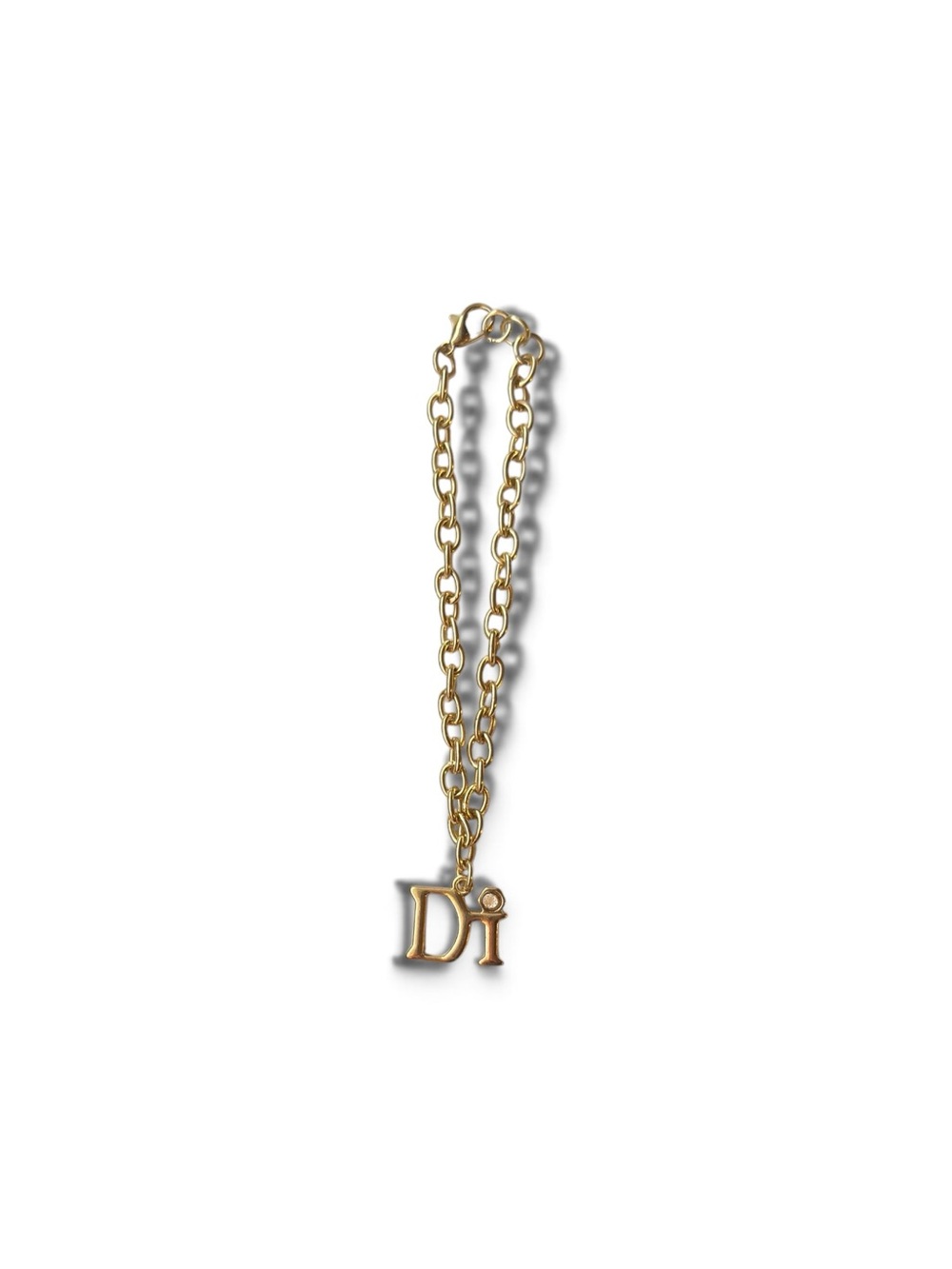 Diamonds International DI Gold-Tone Charm Bracelet